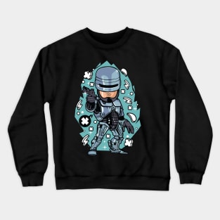 Chibi Robocop Crewneck Sweatshirt